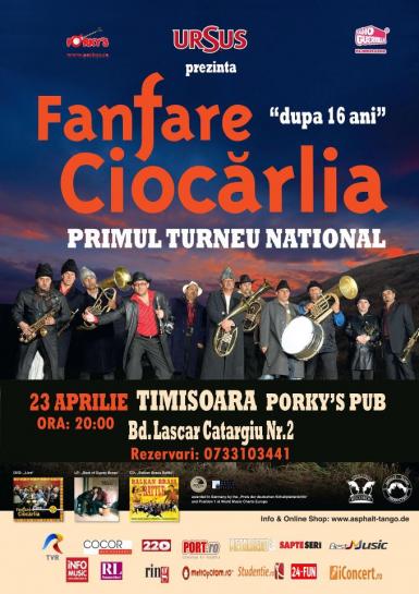 poze fanfara ciocarlia live in timisoara