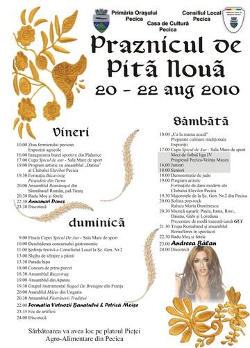 poze festival praznicul de pita noua pecica