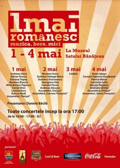 poze festivalul 1 mai romanesc la timisoara