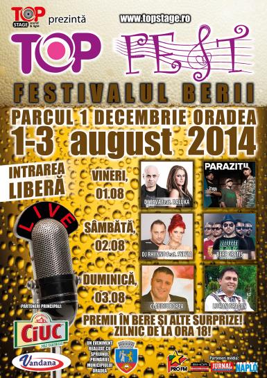 poze festivalul berii top fest oradea