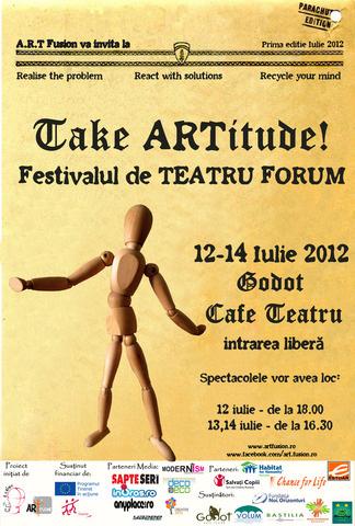 poze festivalul de teatru forum la godot cafe