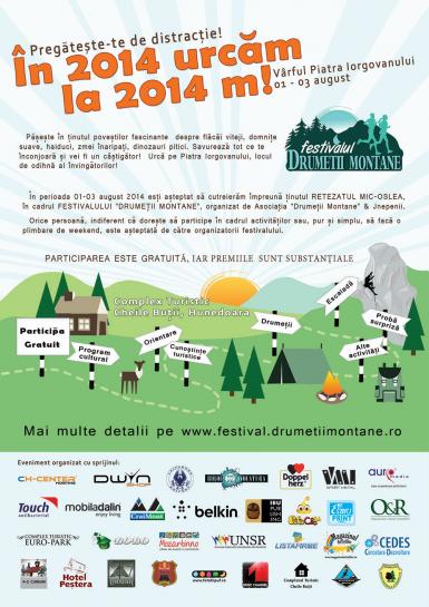 poze festivalul drumetii montane 2014