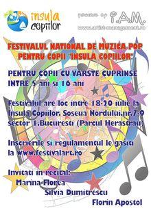 poze festivalul insula copiilor in parcul herastrau