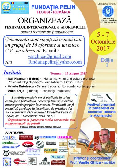 poze festivalul international al aforismului