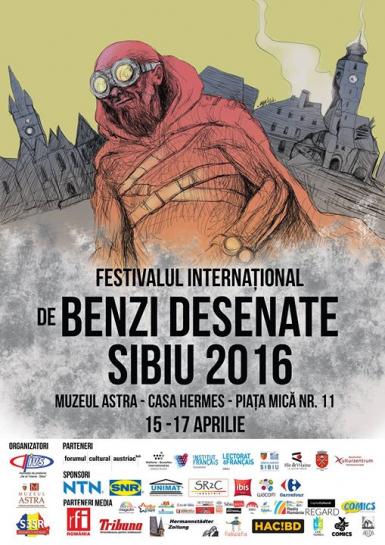 poze festivalul international de benzi desenate de la sibiu