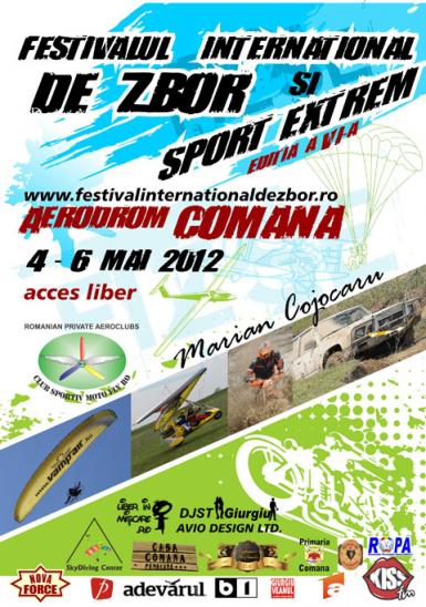 poze festivalul international de zbor si sport extrem