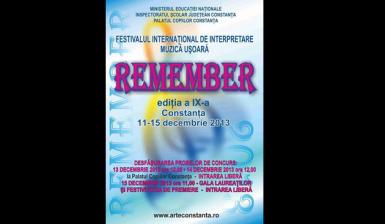 poze festivalul international remember la constanta