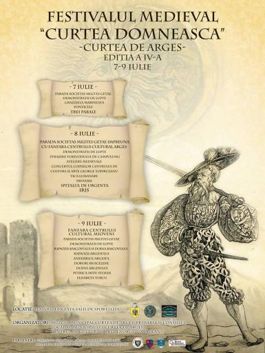 poze festivalul medieval curtea domneasca curtea de arges