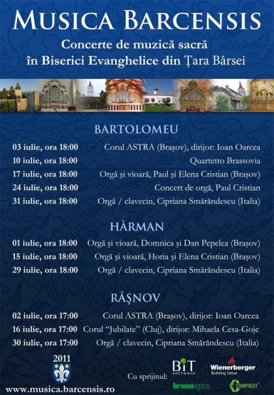 poze festivalul musica barcensis 2011 in brasov