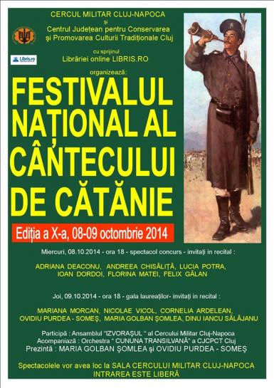 poze festivalul national al cantecului de catanie la cluj napoca