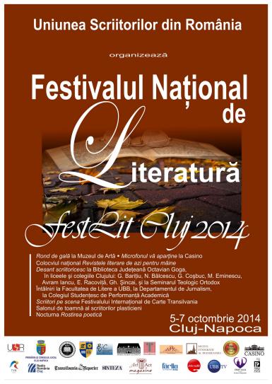 poze festivalul national de literatura festlit cluj 2014 