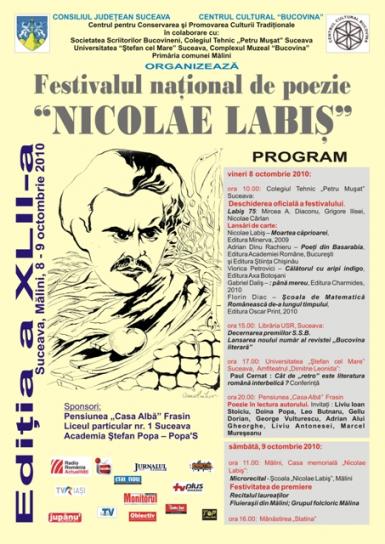 poze festivalul national de poezie nicolae labis 