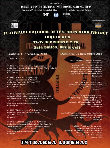 poze festivalul national de teatru pentru tineret editia a xi a