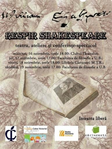 poze festivalul respir shakespeare