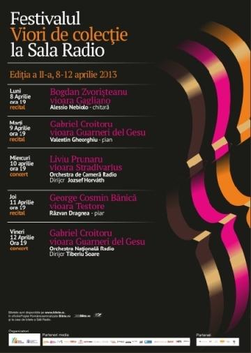 poze festivalul viori de colectie la sala radio