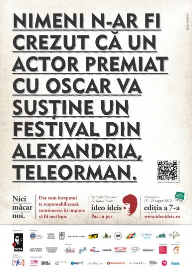 poze festivalului national de teatru tanar ideo ideis la alexandria