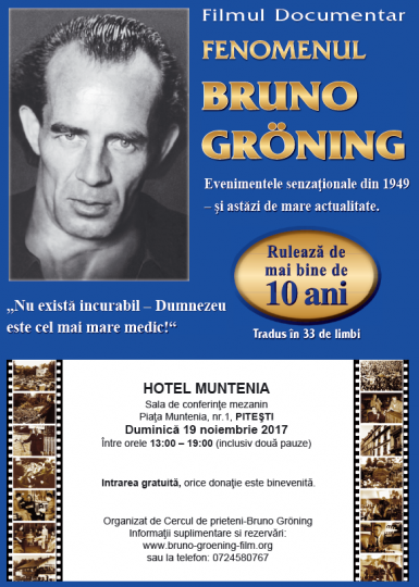 poze filmul fenomenul bruno groning pe urmele vindecatorului minune