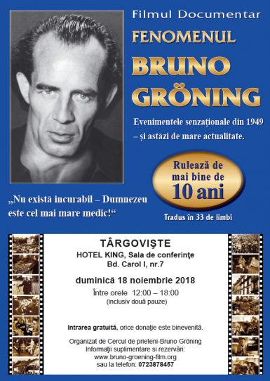 poze filmul fenomenul bruno groning pe urmele vindecatorului minune