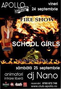 poze fire show kamasutra school girls party in club apollo focsani