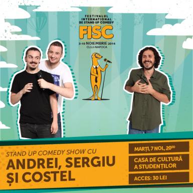 poze fisc 2014 stand up comedy cu andrei sergiu i costel