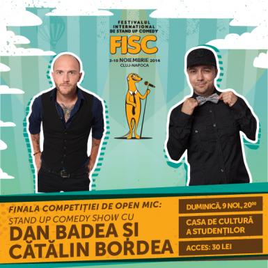 poze fisc 2014 stand up comedy cu dan badea i catalin bordea