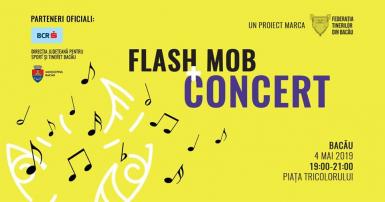 poze flash mob concert