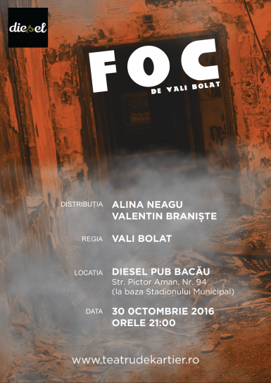 poze foc spectacol de teatru caritabil in memoria victimelor din colec