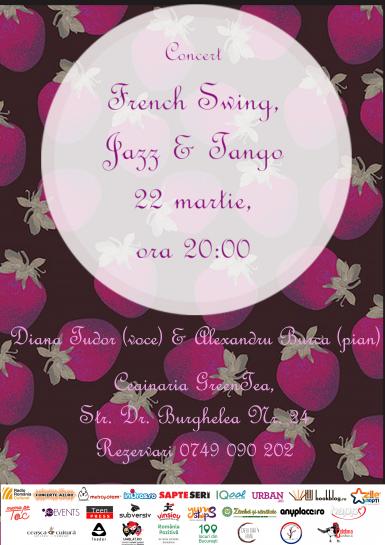 poze  french swing jazz tango cu diana tudor i alex burca