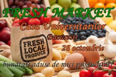 poze fresh market targ de produse ecologice si naturale