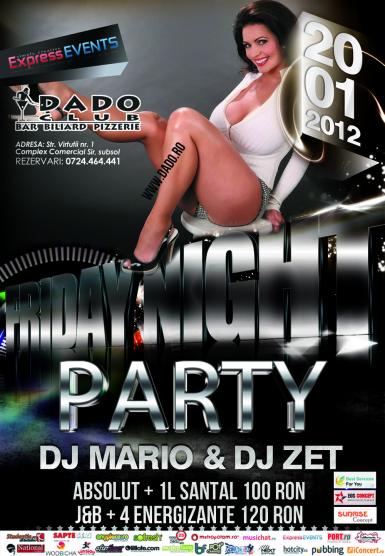 poze friday night party club dado