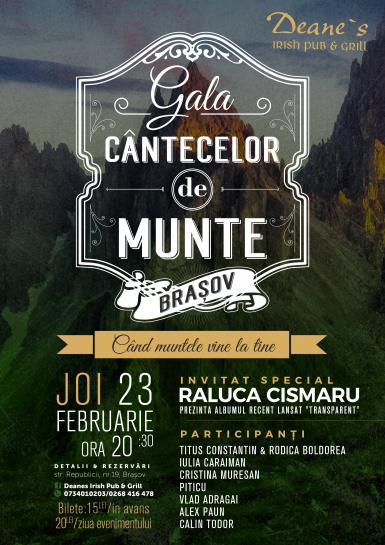 poze gala cantecelor de munte invitat special raluca cismaru