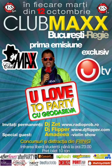 poze geo da silva in club maxx din bucuresti