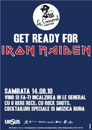 poze get ready for iron maiden cluj