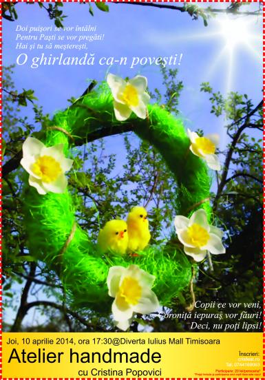 poze ghirlanda de pasti atelier handmade