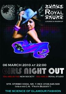 poze girls night out in royal studio