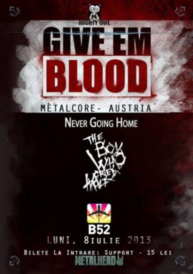 poze give em blood in club b52