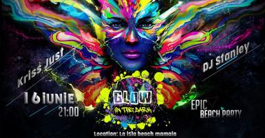 poze glow in the dark epic beach party