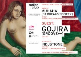 poze gojira in boiler club