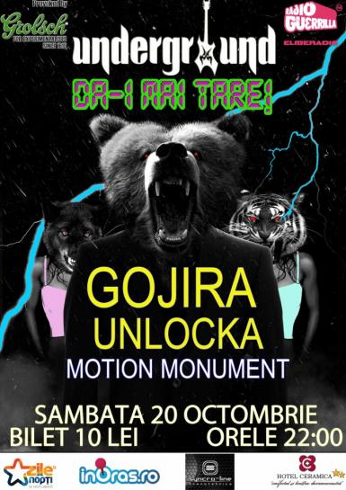 poze gojira unlocka motion monument