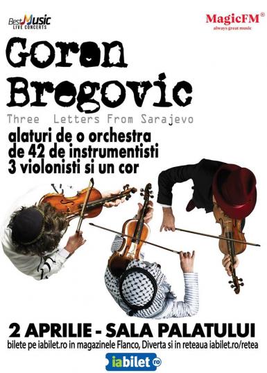 poze goran bregovic cu orchestra simfonica si cor la sala palatului