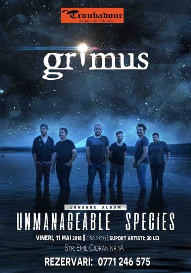 poze grimus lansare album unmanageable species 