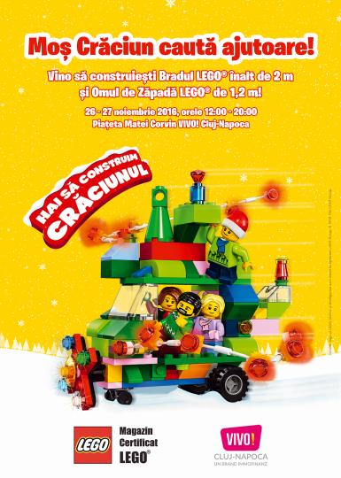 poze hai sa construim craciunul impreuna cu lego 
