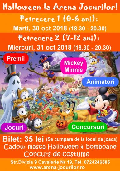 poze halloween la arena jocurilor