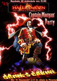 poze halloween night party with captain morgan