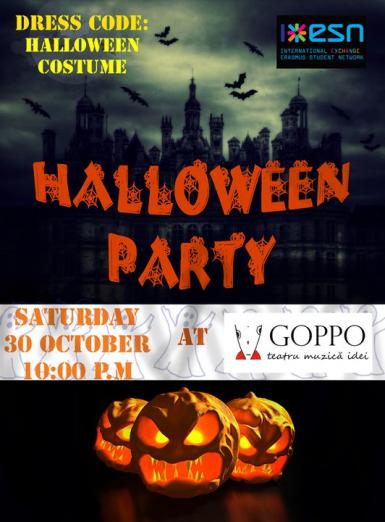 poze  halloween party in club goppo