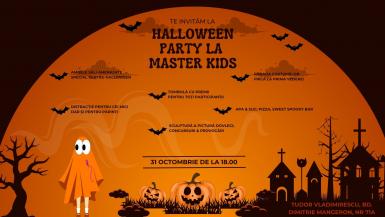 poze halloween party la master kids