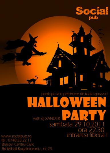 poze halloween party social pub 