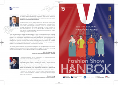 poze hanbok traditional korean attire fashion show