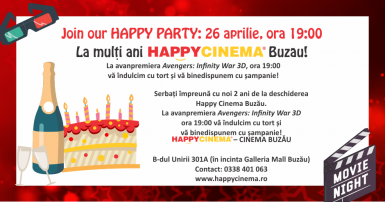 poze happy party 2 ani de la deschiderea happy cinema buzau