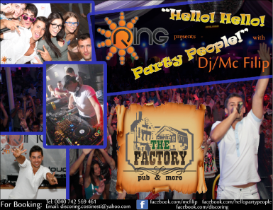 poze hello hello party people with dj mc filip rezident disco ring costinesti